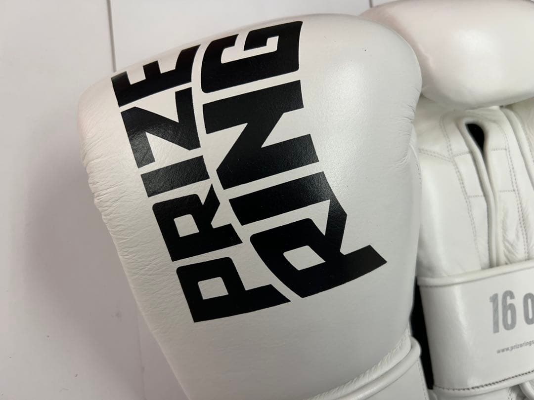 プライズリング　ボクシンググローブ　本革製　16oz