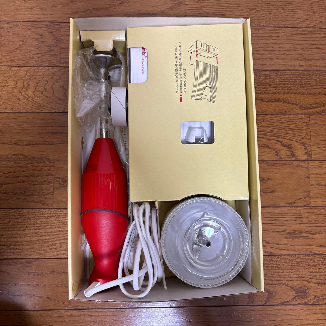 bamix M250 ベーシックセット 赤/白