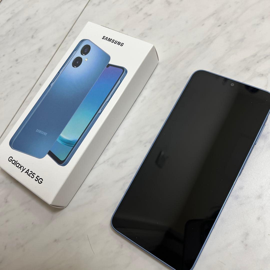 Samsung Galaxy A25 5G 本体 青