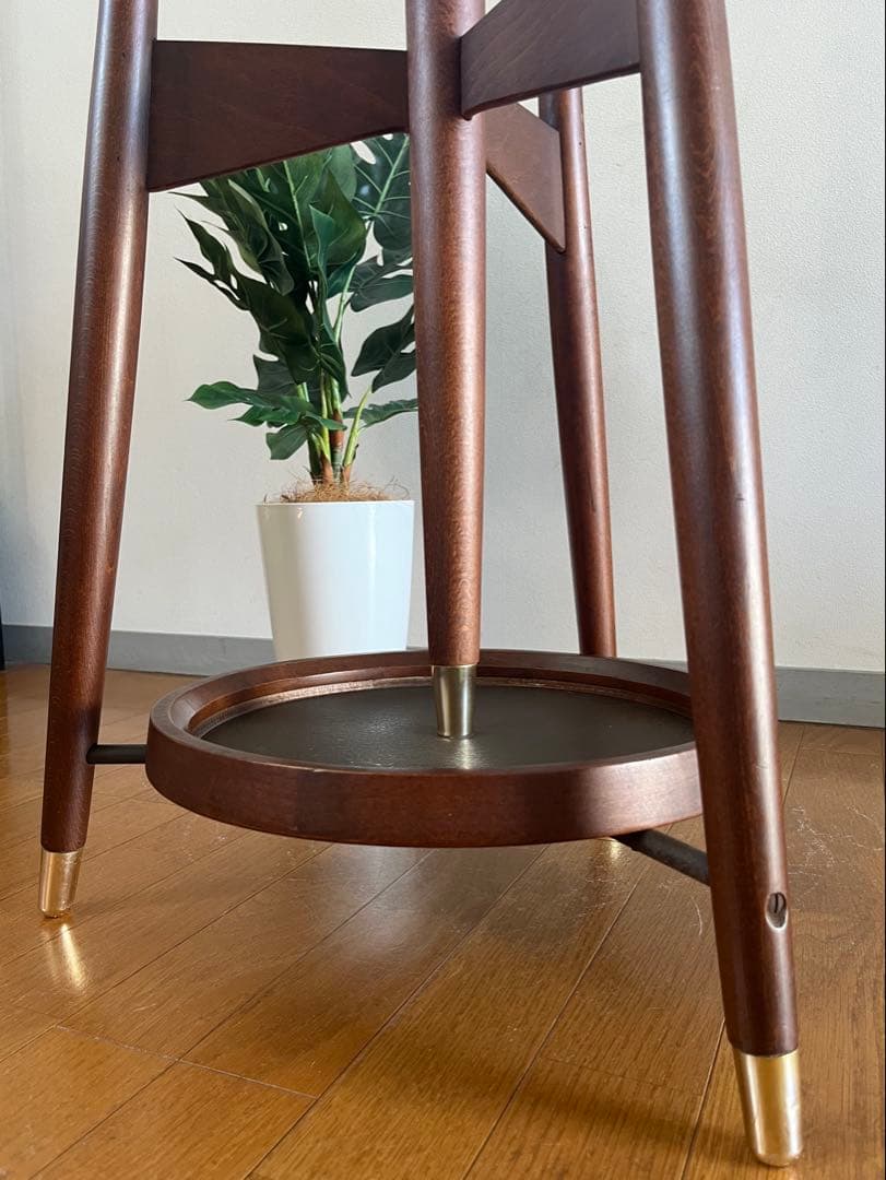 秋田木工　コートハンガー　曲木　レトロモダン　北欧スタイル　ヴィンテージ