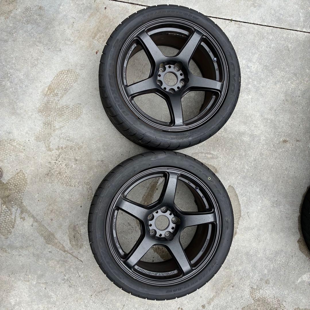 WORKエモーション 17インチ 9J ホイール 2本