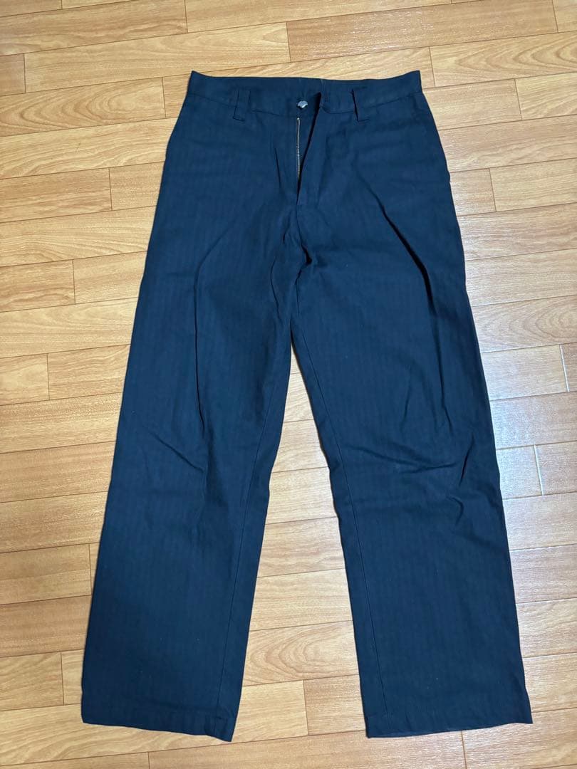 UNIVERSALOVERALL×TSY ワークパンツ　ブラック