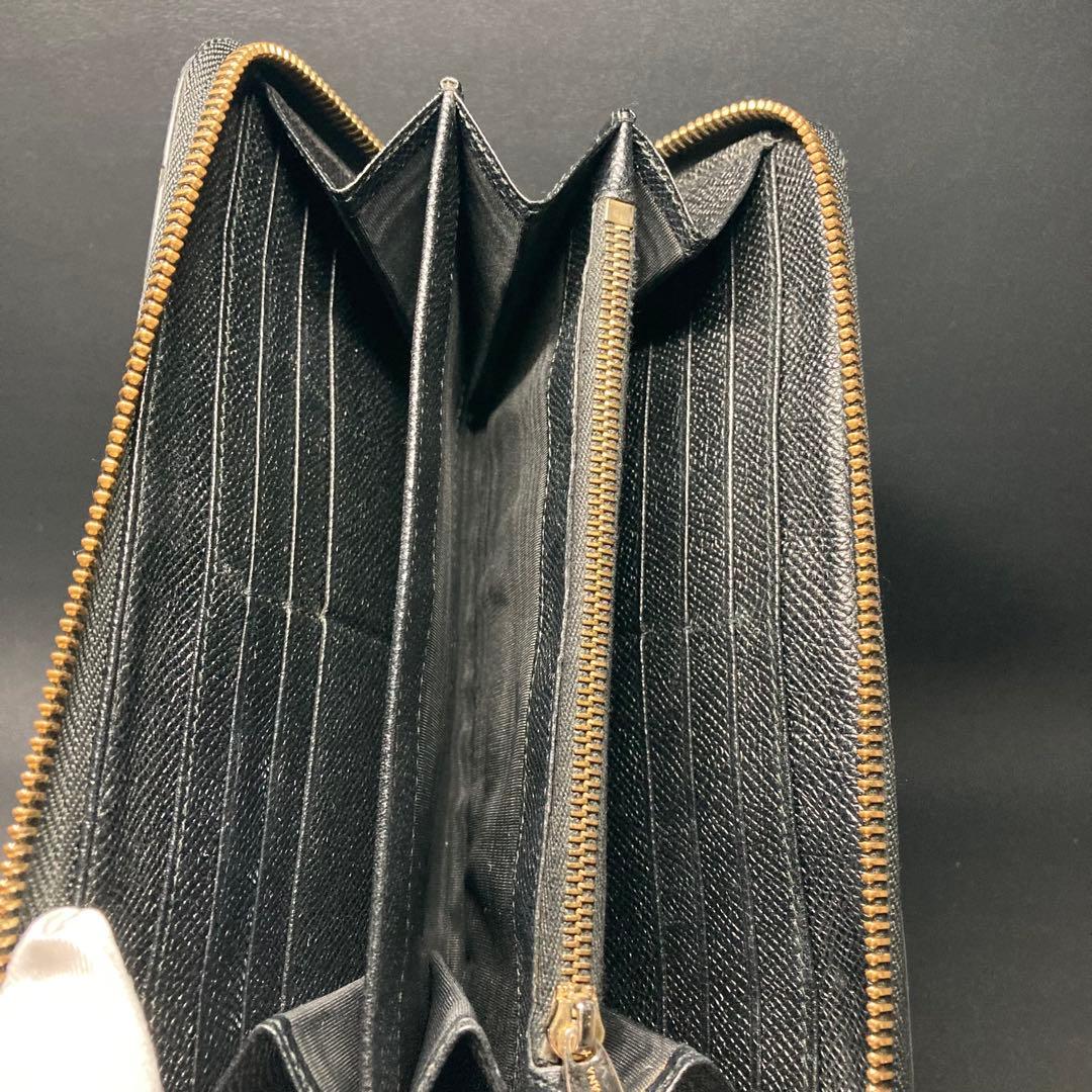 ドルチェ&ガッバーナ　長財布　ラウンドファスナー　ヒョウ柄