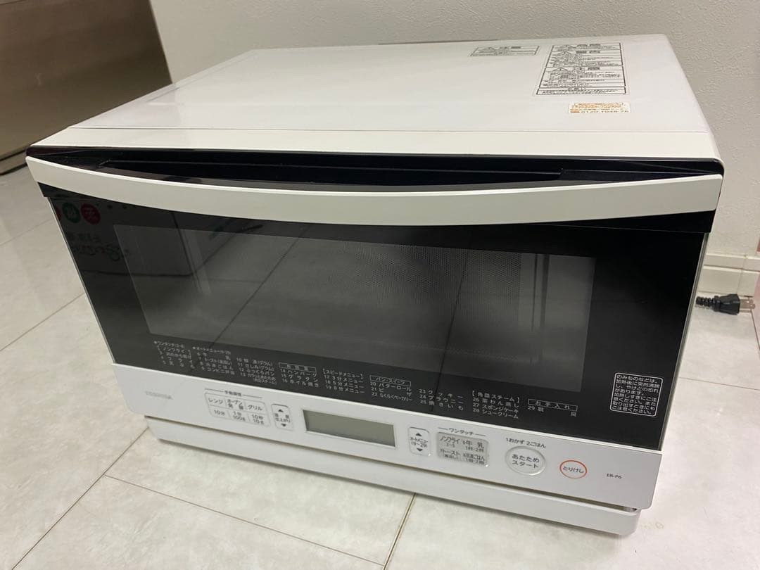 TOSHIBA オーブンレンジ　ER-P6(W) 2017年