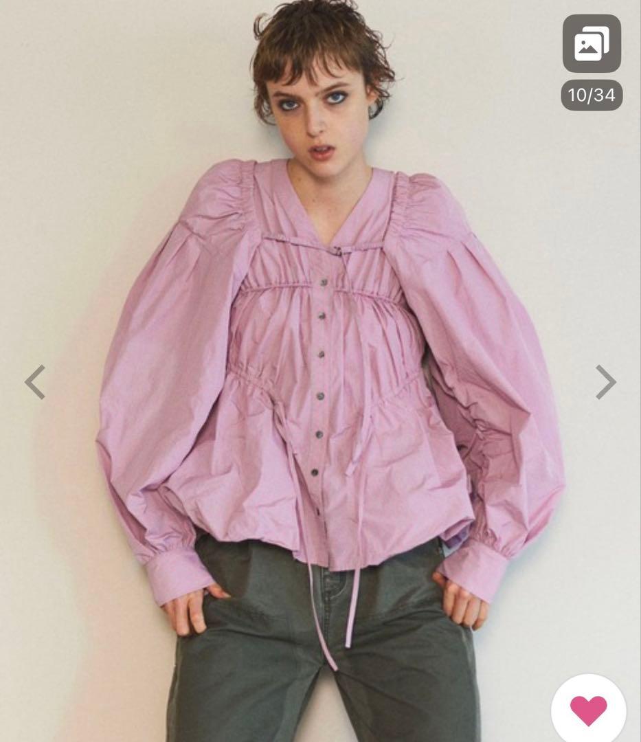 MAISON SPECIAL マルチウェイタフタブラウス