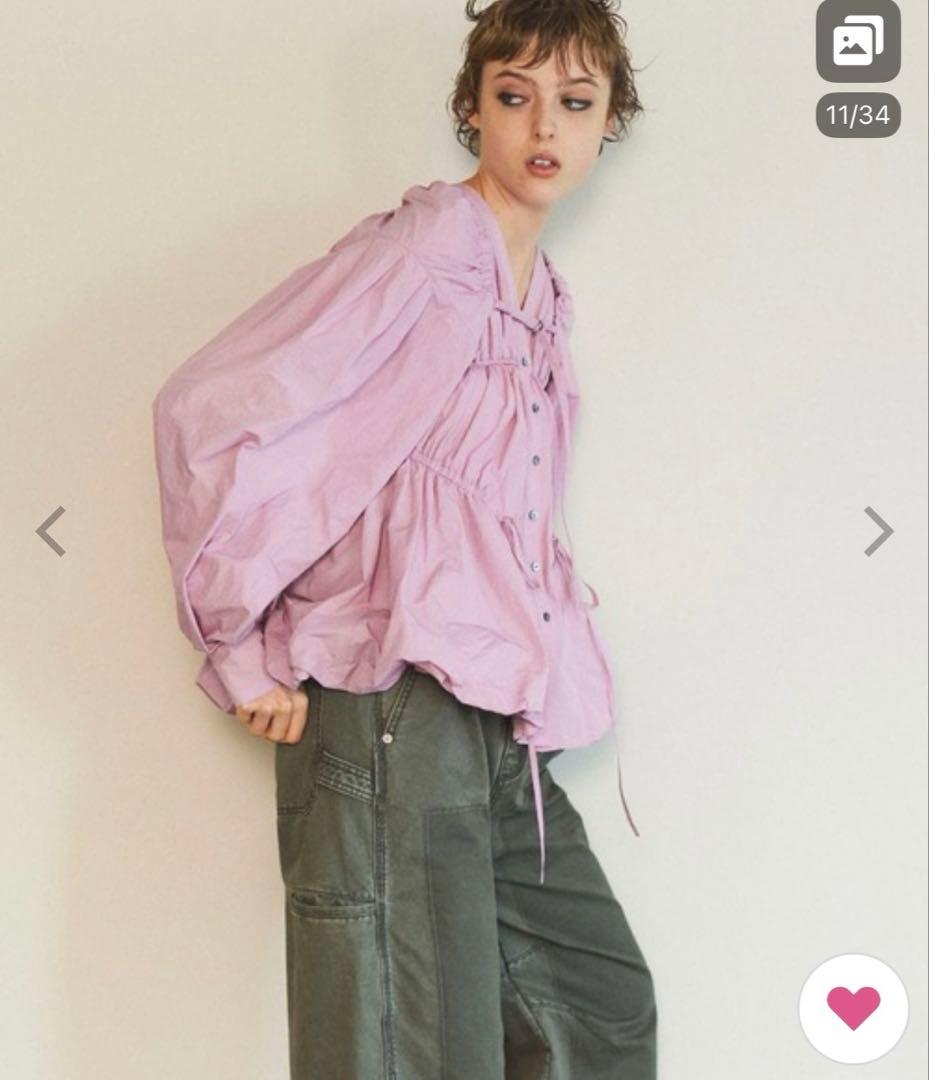 MAISON SPECIAL マルチウェイタフタブラウス