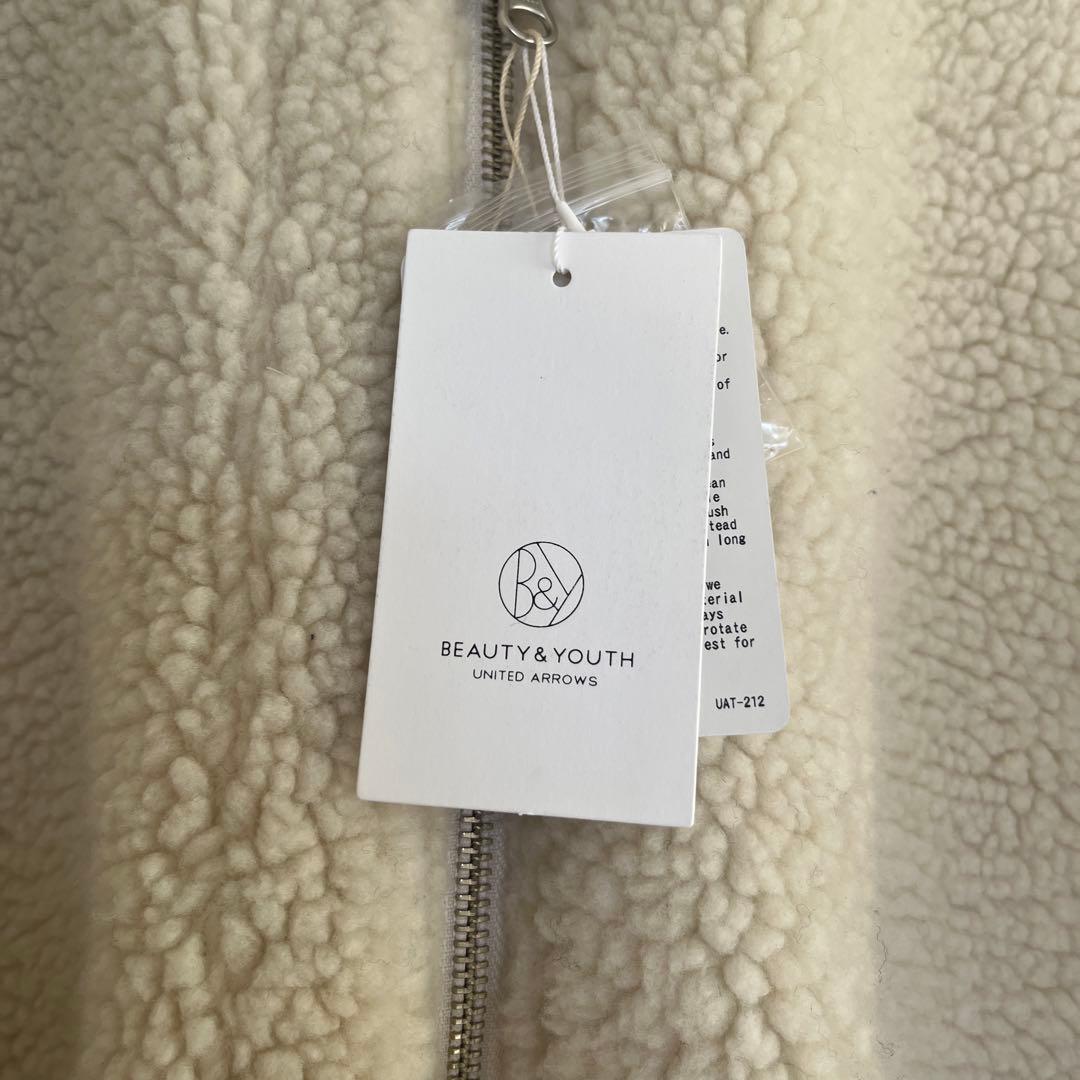 【新品未使用】B&Y リバーシブルボアコート　M