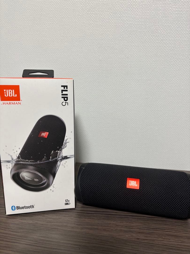JBL FLIP5 ブラック ワイヤレススピーカー
