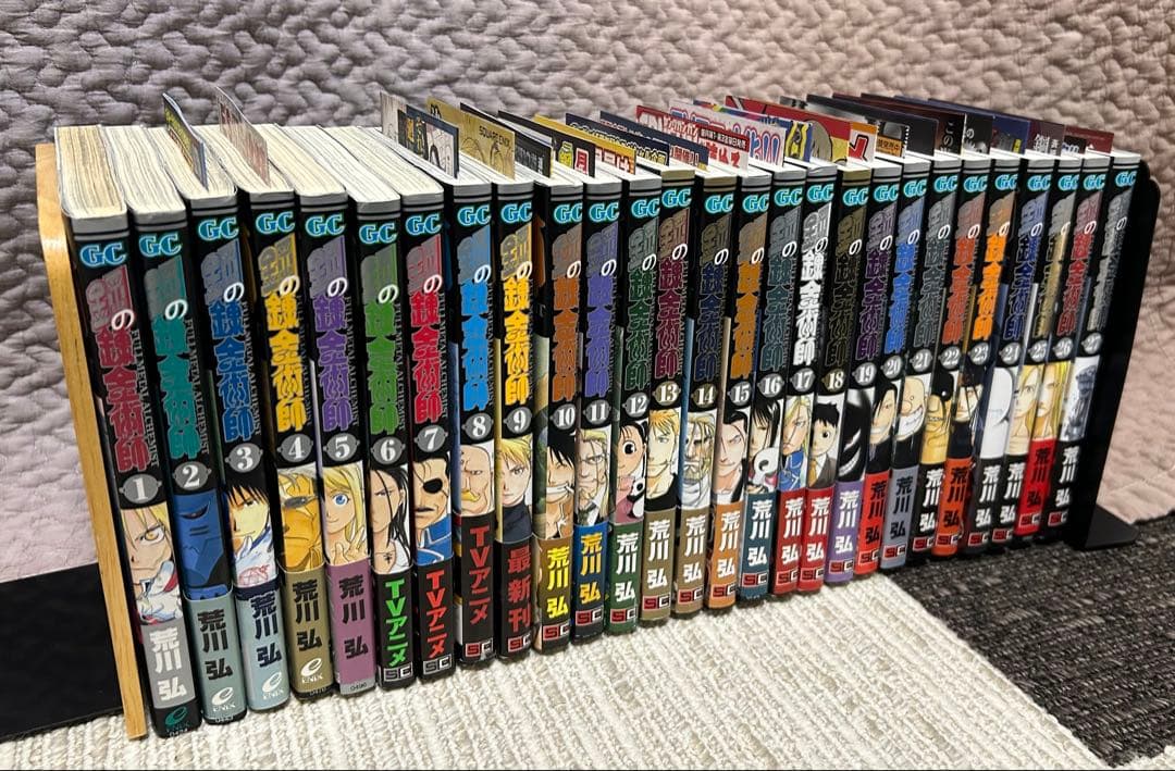 【全巻初版】鋼の錬金術師　全27巻セット　ほぼ帯、チラシあり