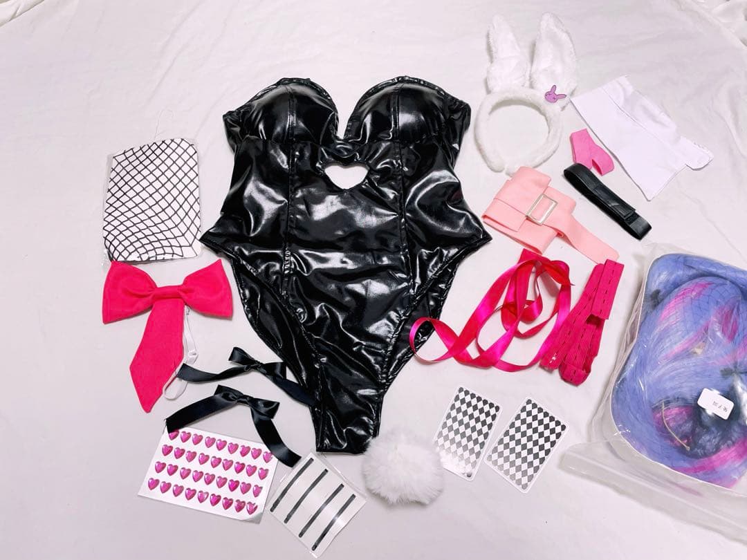 【即日発送可能】 初音ミク ラビットホール コスプレ 衣装+ウィッグ 服