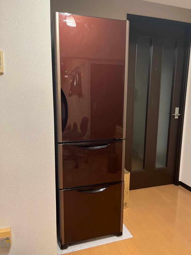 【6/27まで】2018年製日立 3ドア冷凍冷蔵庫 R‑27GV ライトブラウン