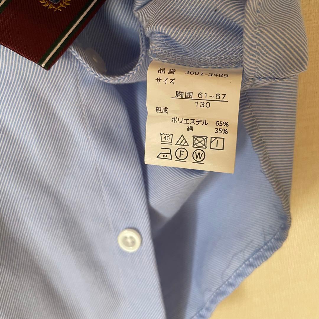 ビームスデザイン　130 グレー　チェック　ブルー　スーツ 入学式　男の子