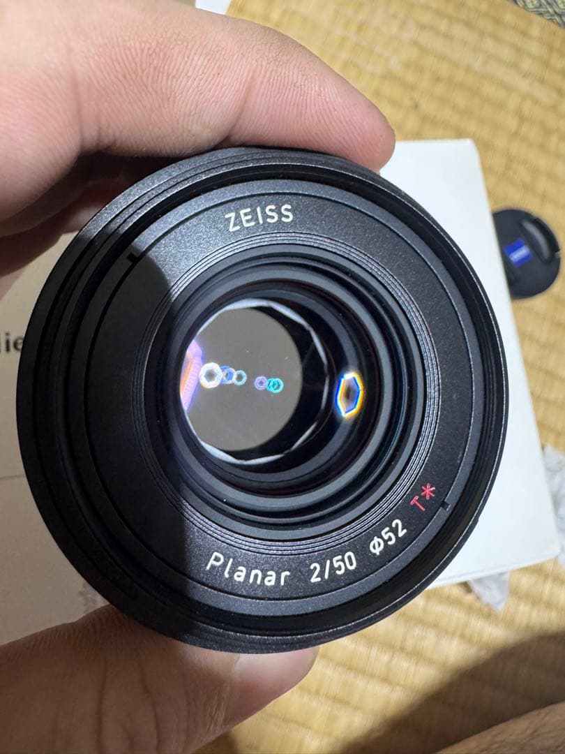 Carl Zeiss Loxia 50mmF2 マニュアルフォーカス不具合あり
