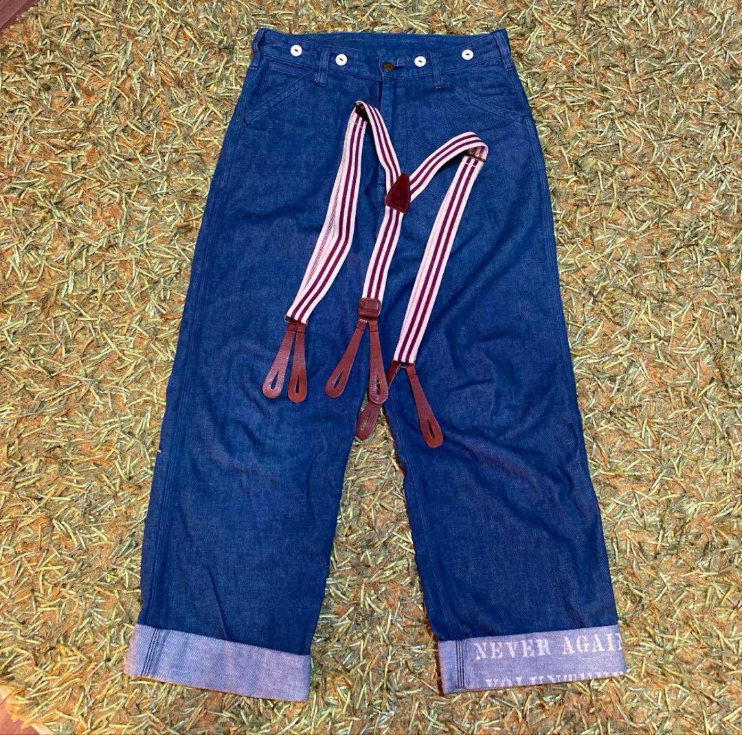 GLAD HAND デニム&サスペンダー