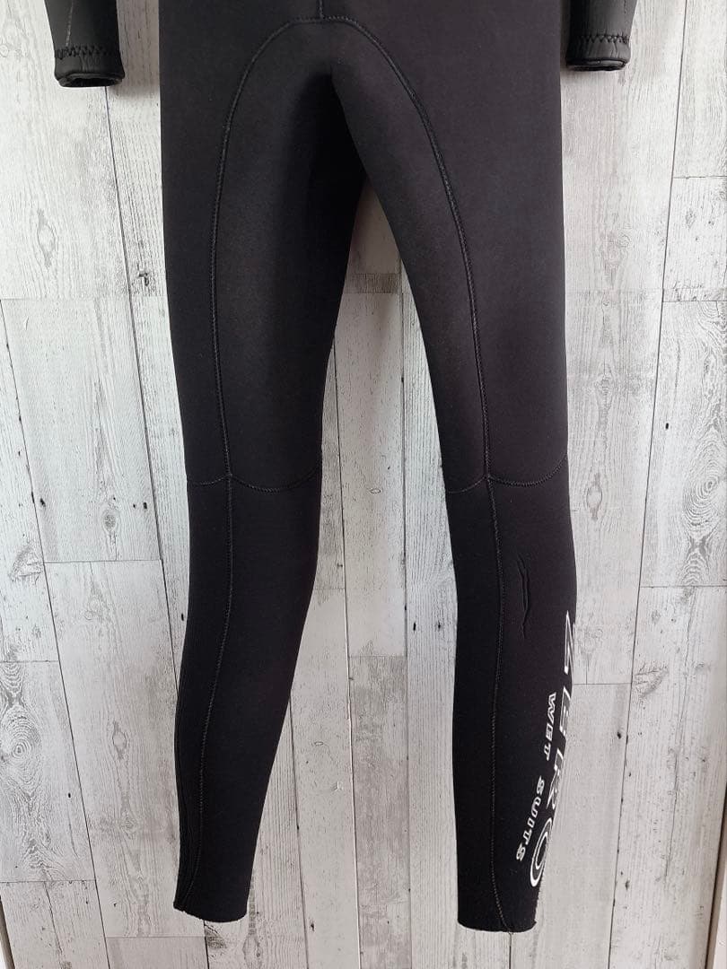 高級ブランド ZERO セミドライ ウエットスーツ フル 5/3mm 裏起毛M