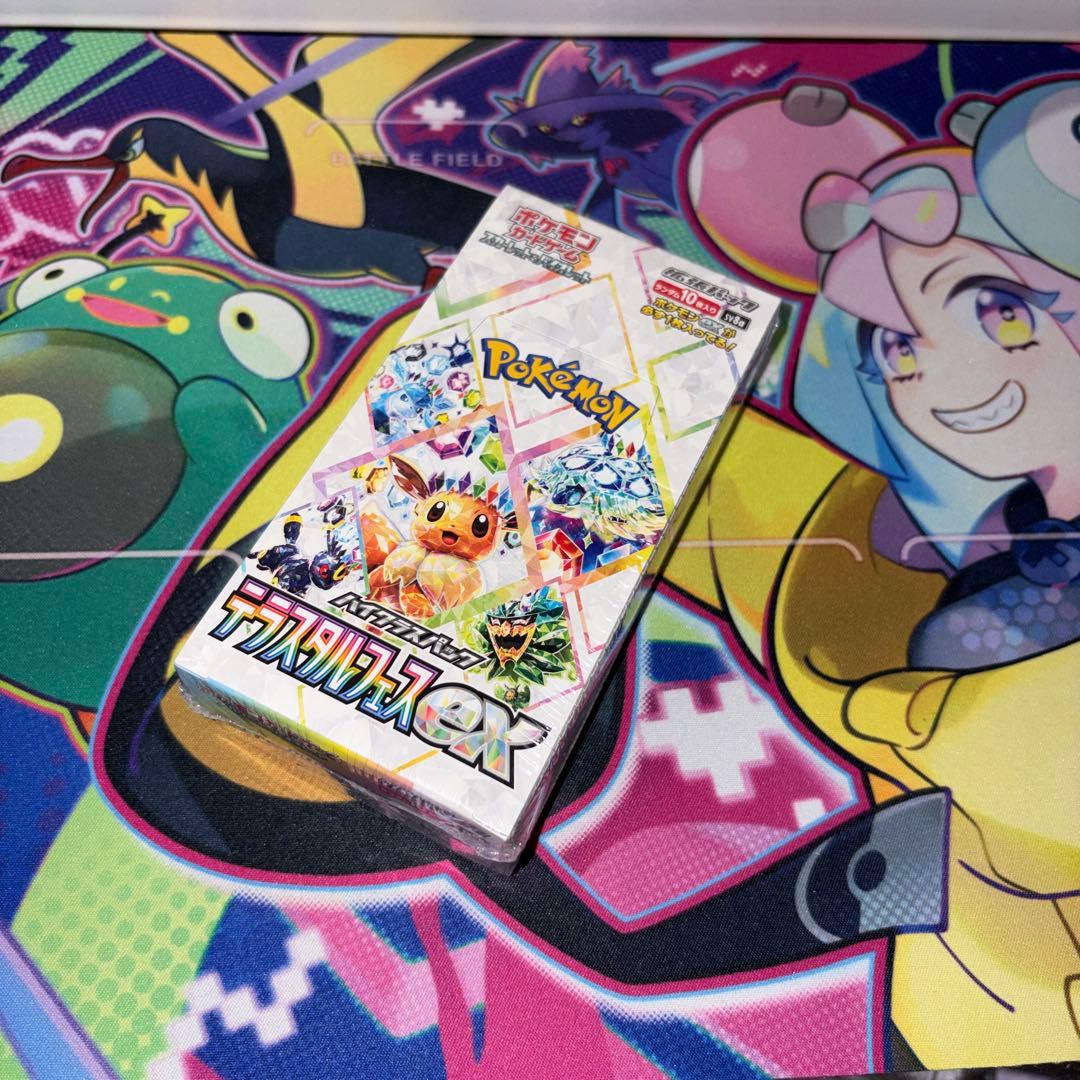 ポケカ　テラスタルフェスex BOX シュリンク付き