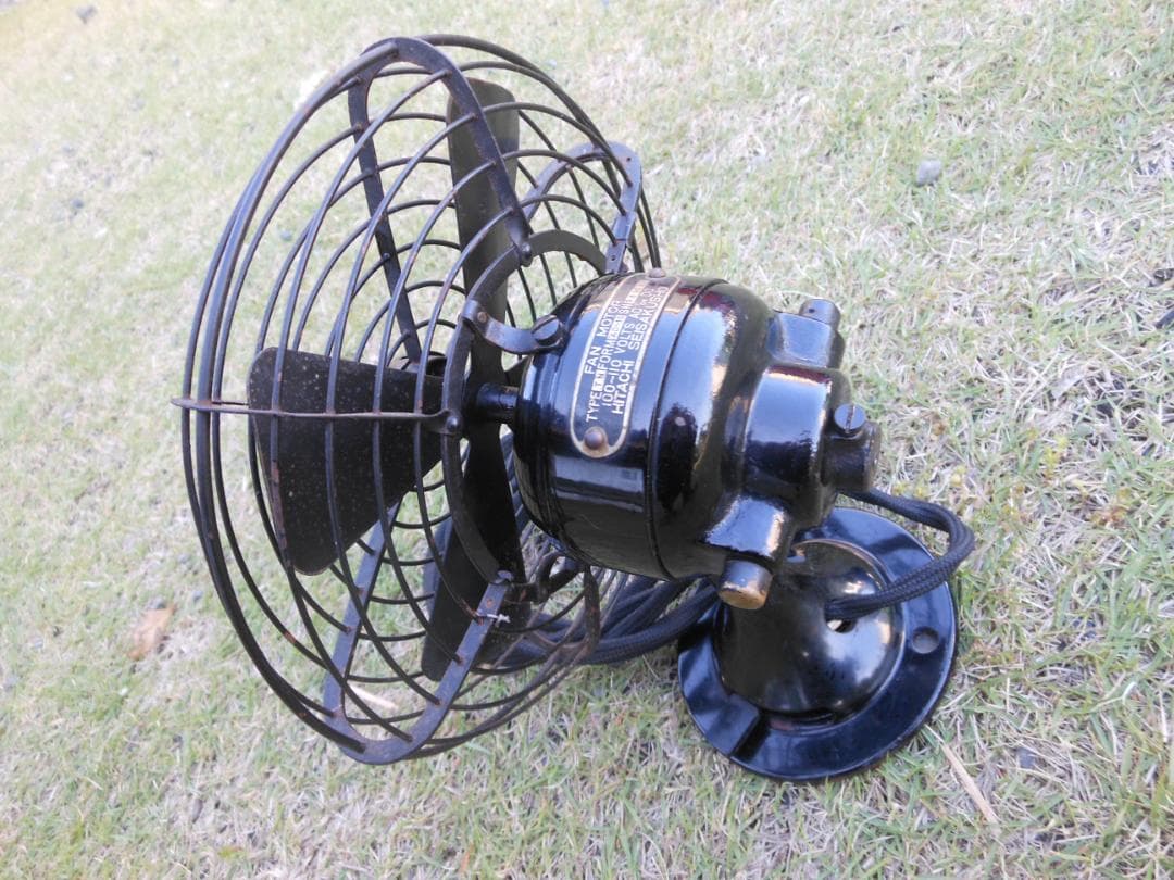 扇風機　卓上扇風機　日立製作所　4枚羽　小型　アンティーク