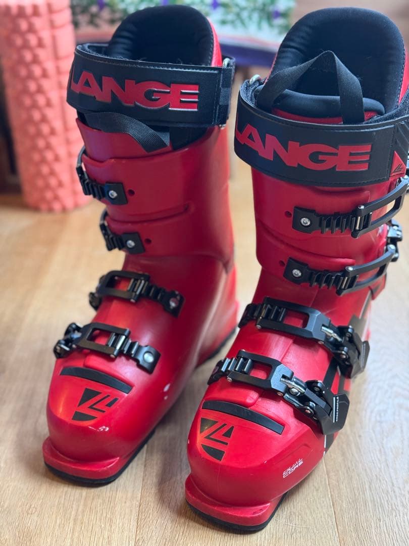 LANGE RX 110レッド スキー ブーツ