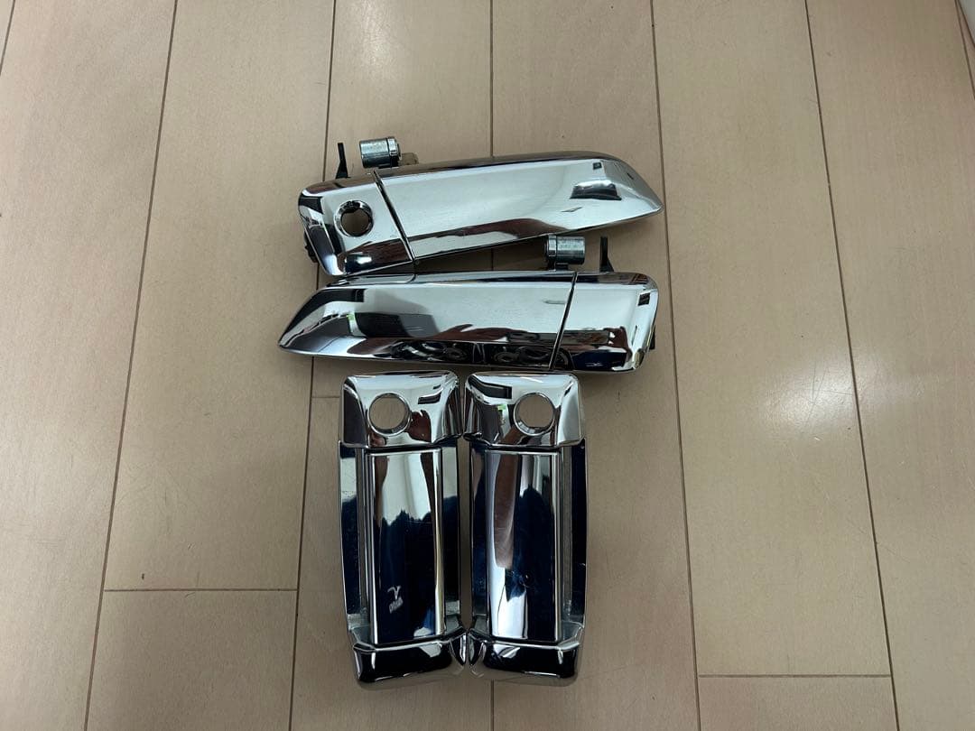 ハイエース 純正 ドアノブ メッキ