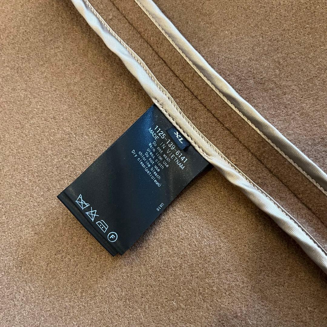 UNITED ARROWS ダッフルコート（キャメル／ウール100%／XL）