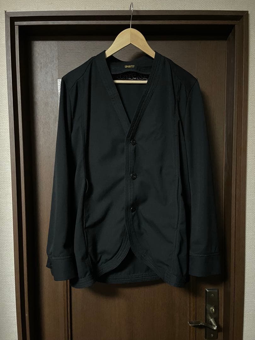 Tenderloin ブラック ノーカラージャケット　work jkt S 黒