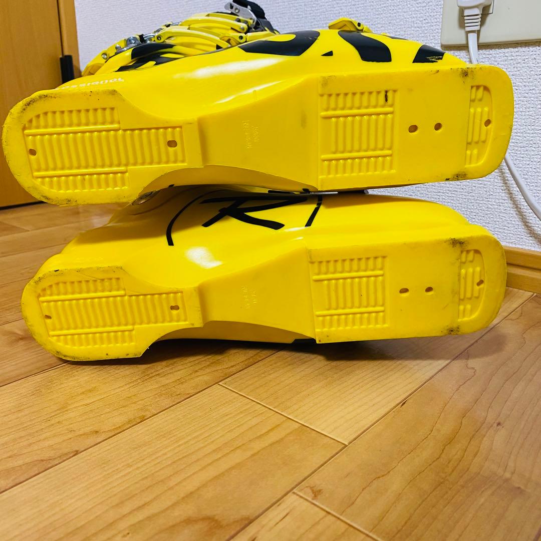 美品✨ROSSIGNOL WORLD CUP スキー ブーツ イエローDEMO