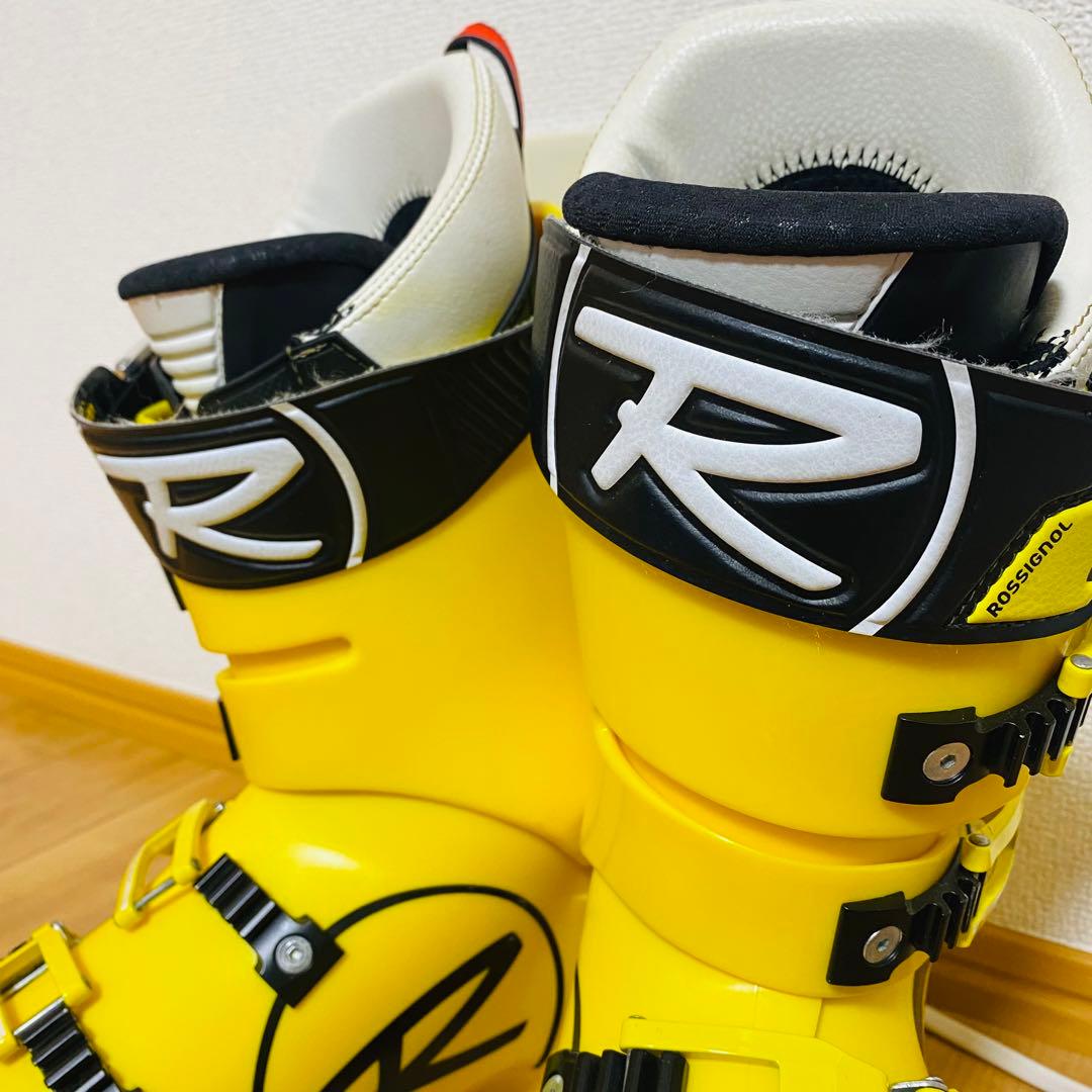 美品✨ROSSIGNOL WORLD CUP スキー ブーツ イエローDEMO