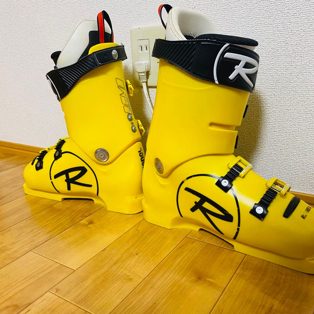 美品✨ROSSIGNOL WORLD CUP スキー ブーツ イエローDEMO