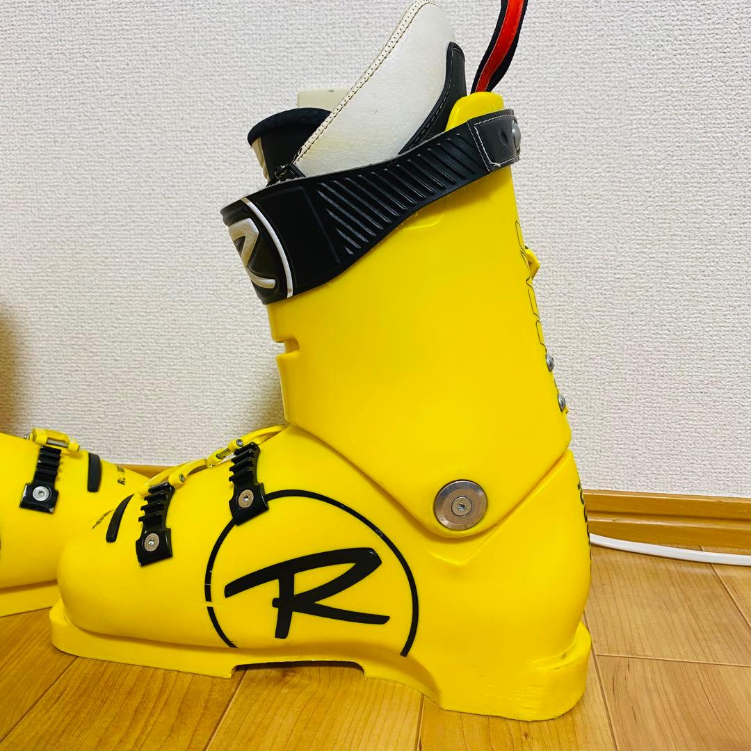 美品✨ROSSIGNOL WORLD CUP スキー ブーツ イエローDEMO
