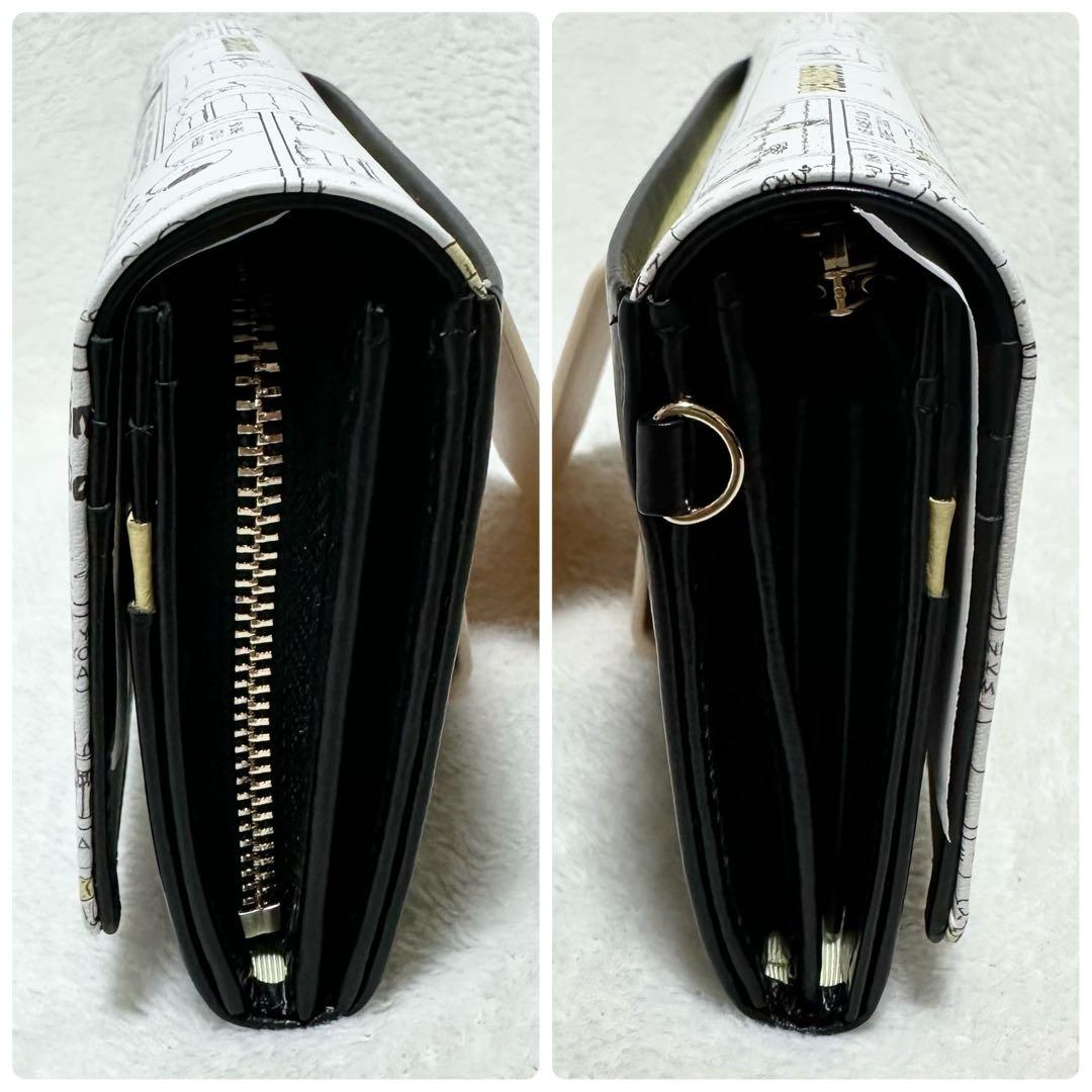 【未使用】【箱・カード付き】サマンサタバサ　スヌーピー　長財布　本革　レザー