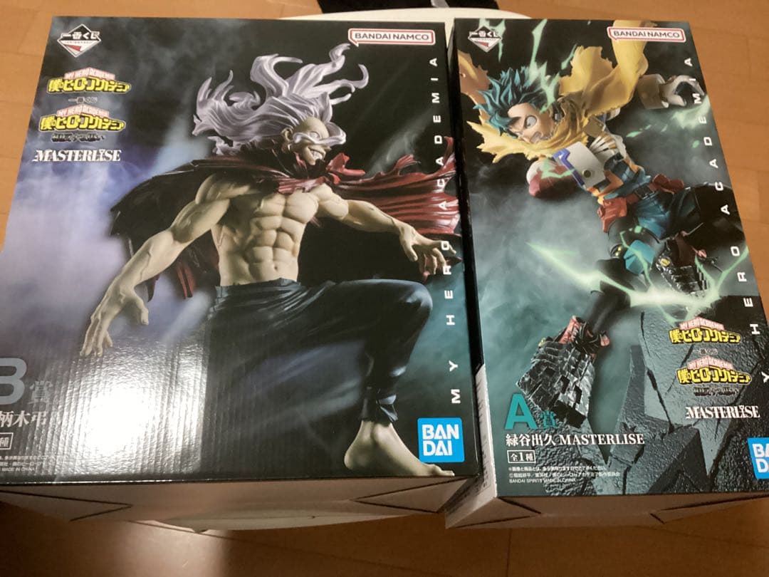 一番くじ　僕のヒーローアカデミア　A賞　緑谷出久　B賞　死柄木弔　相反する思い