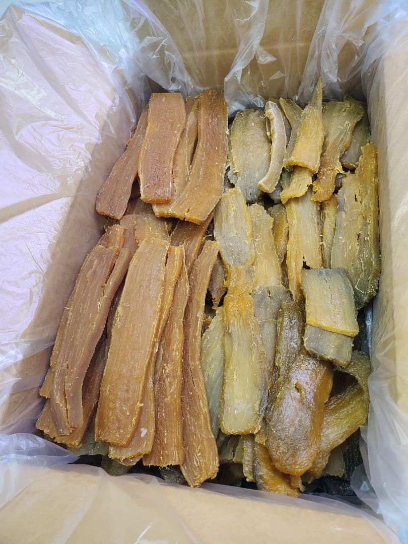 1規格外品　茨城県産　紅はるか　干しいも箱込み10キロ