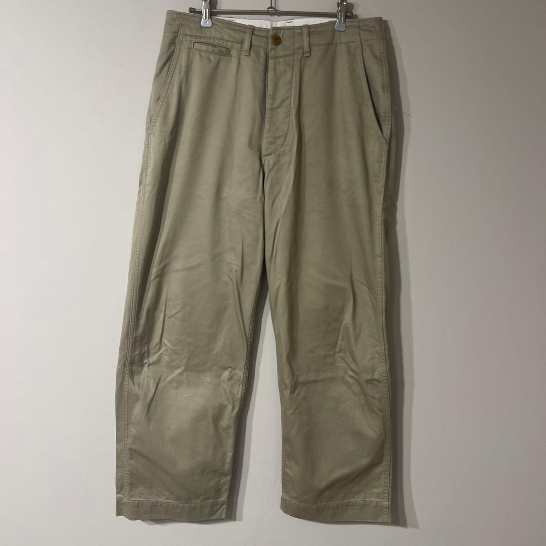 【最終値下げ】CIOTA スビンコットンウエポンチノパンツ 綿100% サイズ5