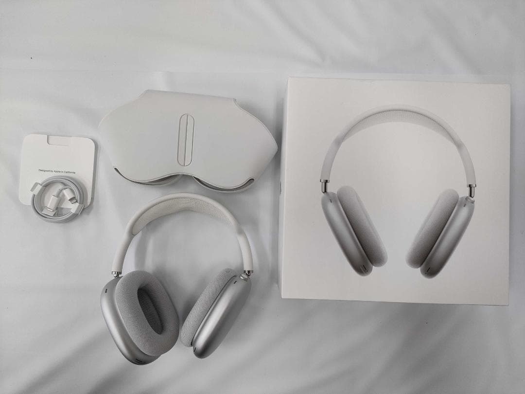 【美品】AirPods Max ヘッドホン　シルバー 正規品