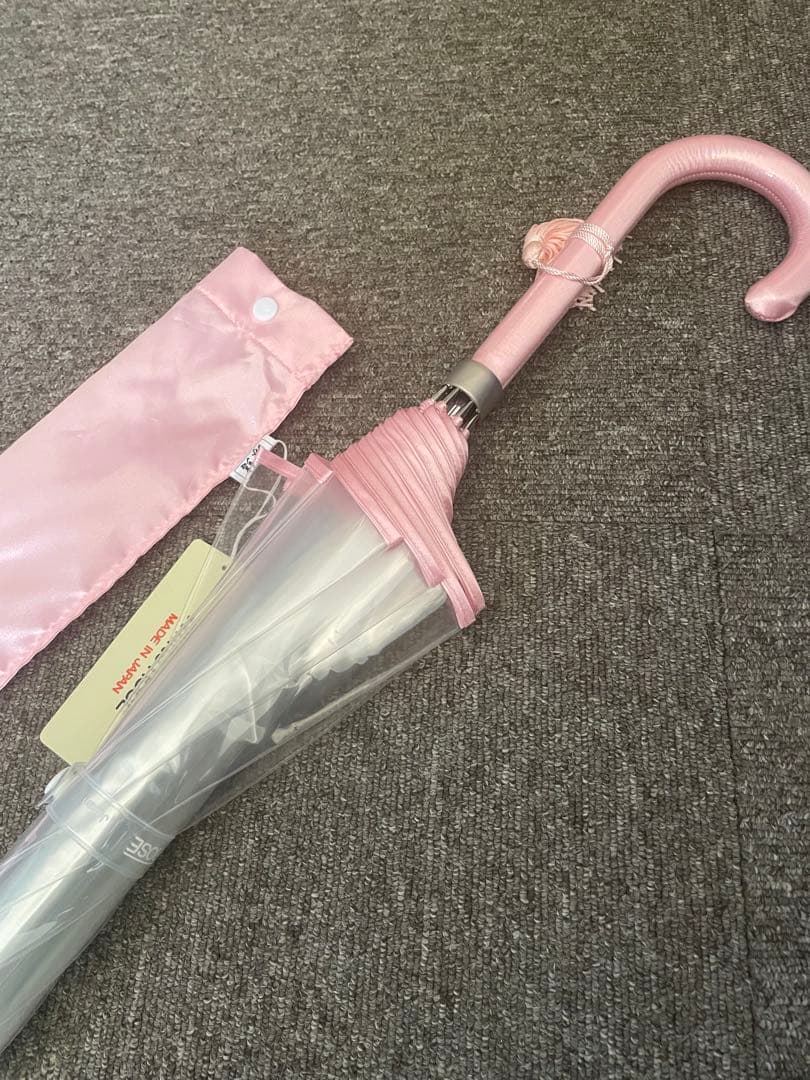 ホワイトローズ社 縁結（えんゆう）高級ビニール傘 美智子様 宮内庁御用達