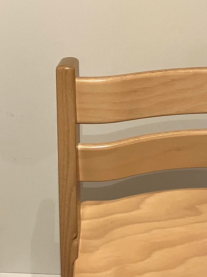 【美品】新型 ストッケ トリップトラップ ナチュラル シリアルナンバー4 ②