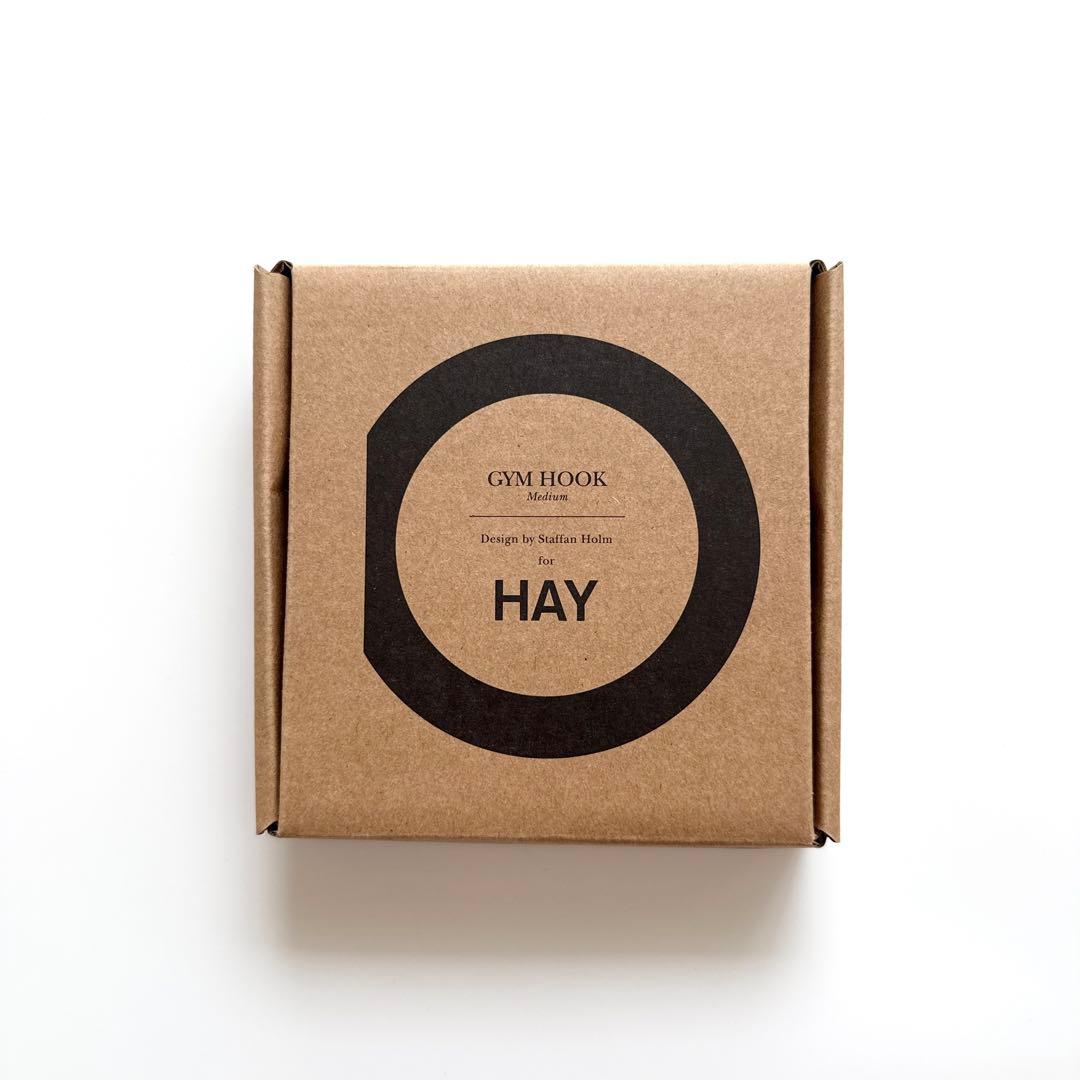 【匿名配送】HAY 廃盤 希少 ジムフック M ブラック インテリア