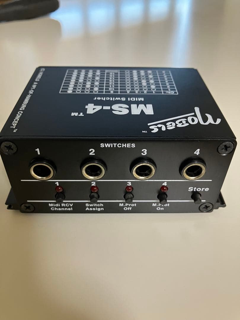 Nobels MS-4 MIDIスイッチャー
