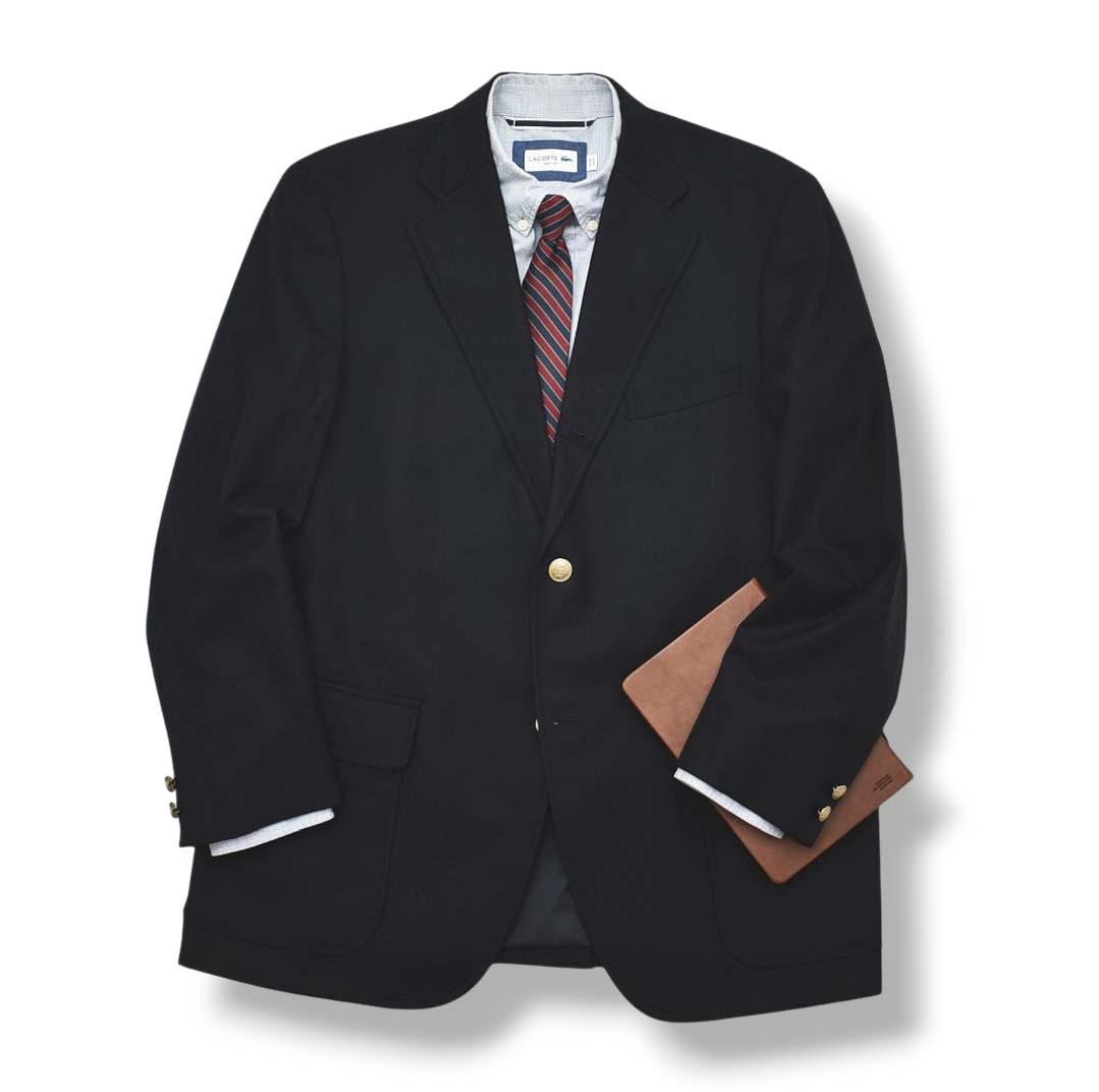 【紺ブレ】 ニューヨーカー 段返り テーラードジャケット ブレザー 通年 AB6