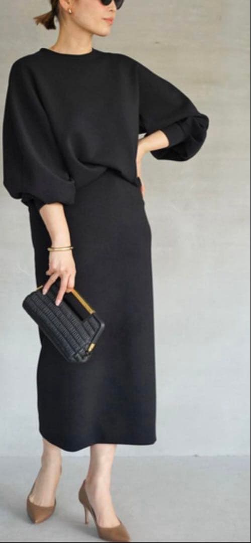 新品★Deuxieme Classeクールネックプルオーバー