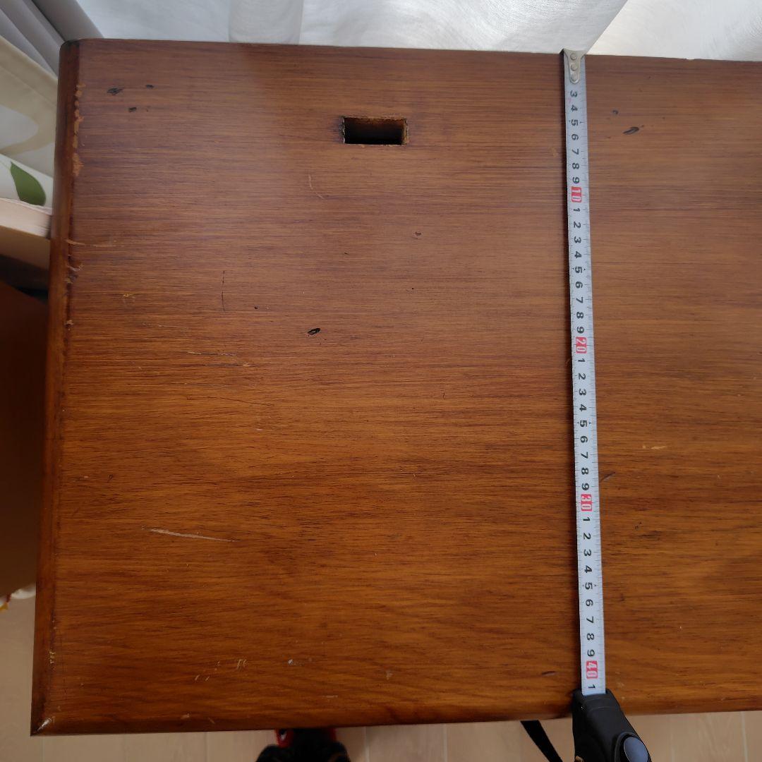 ACTUS木製スペインタイルチェスト 5引き出し ブラウン