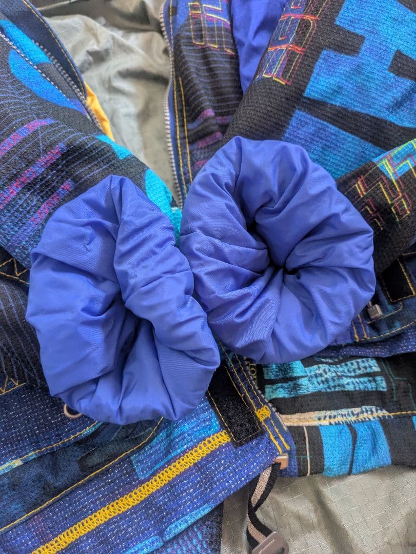 ellesse エレッセ スキーウェア 青 メンズ L つなぎ ジャケット