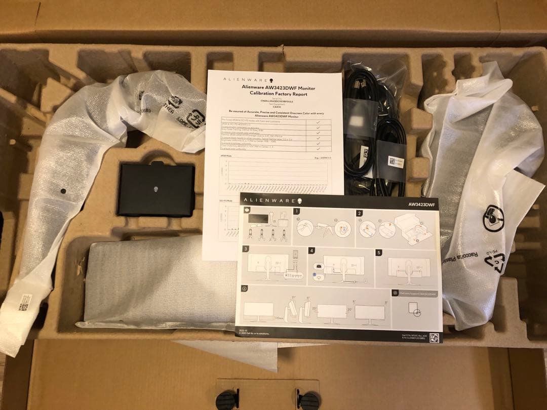 Alienware AW3423DWF 34インチ ウルトラワイドモニター