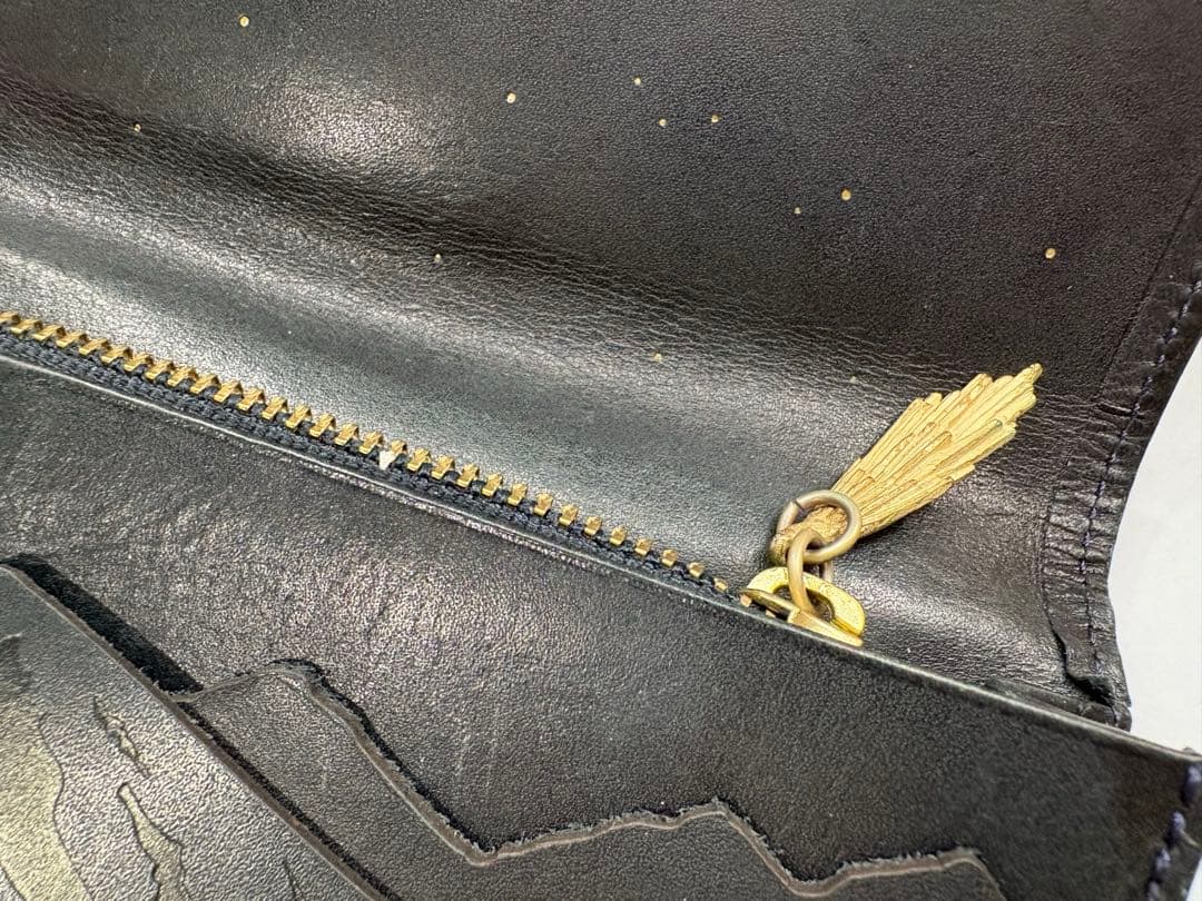 HIRAMEKI. アートヌメレザー≪彗星≫｜長財布【アルプス】