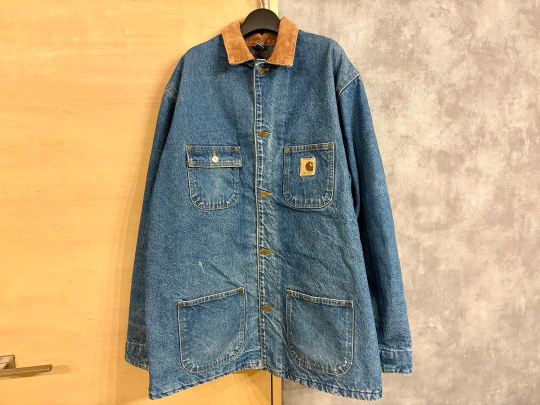 carhartt ミシガンチョアコート ブルーデニム large-tall