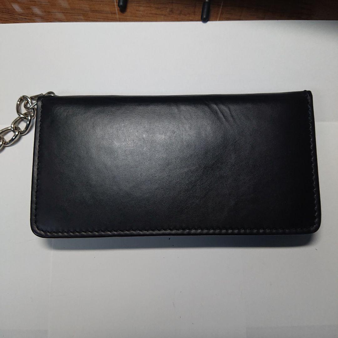 Harley-Davidson ブラックレザー ウォレットチェーン