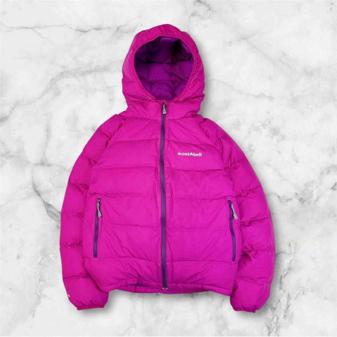 y2k モンベル down jacket ピンク 短丈GORE-TEX