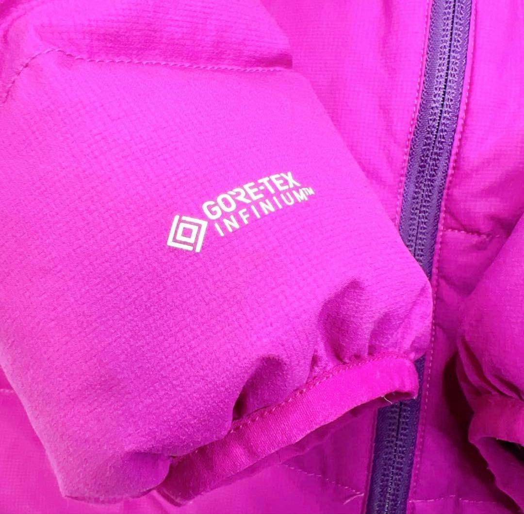 y2k モンベル down jacket ピンク 短丈GORE-TEX