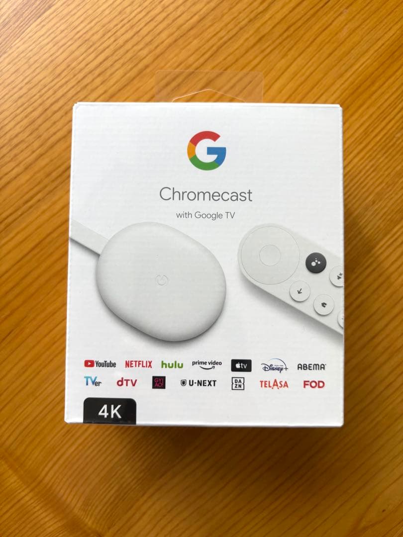 【正規品・新品未開封】Chromecast with Google TV 4K