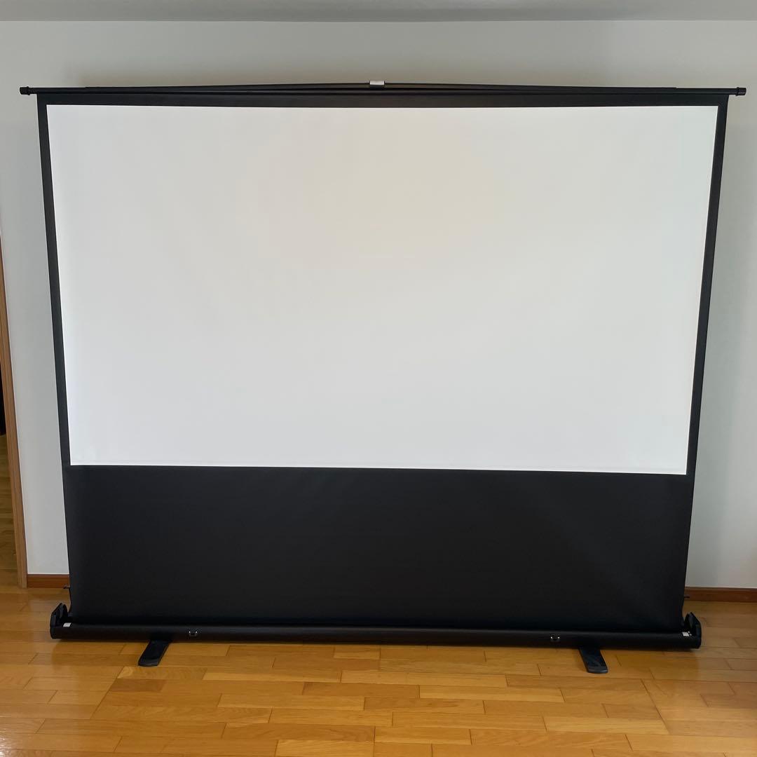 プロジェクタースクリーン 100インチ 自立式 4K対応（横浜市）